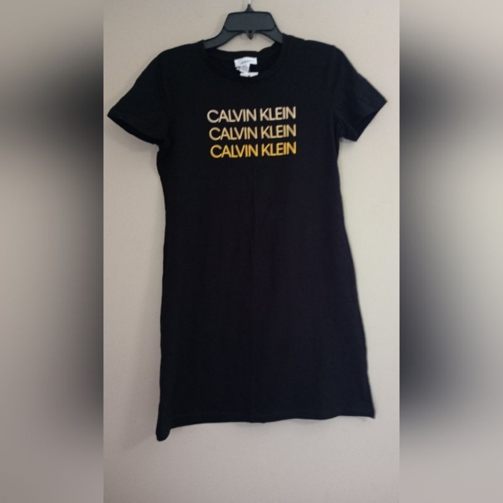 NWT Calvin Klein Shirt Dress Size Small